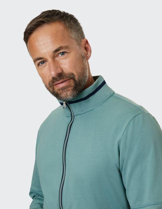 Joy Sportswear Jacke SVEN Sweatjacke mit Kontraststreifen im Kragen Super Rabatt