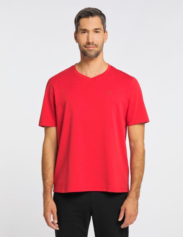 Joy Sportswear T-Shirt MANUEL Basic-Shirt aus Piqué-Qualität