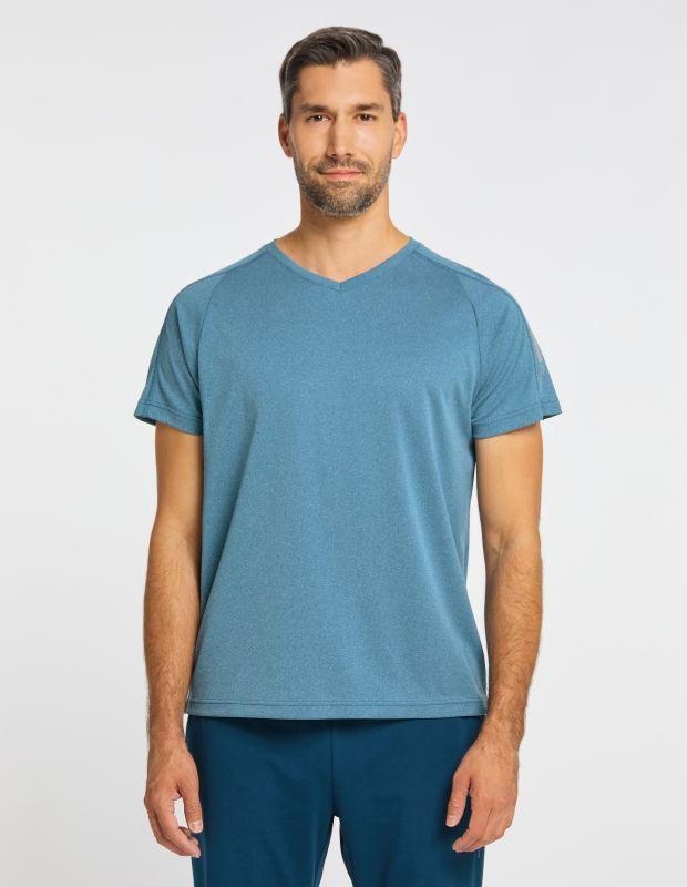 Joy Sportswear T-Shirt QUIRIN Sport-Shirt mit modischem V-Ausschnitt