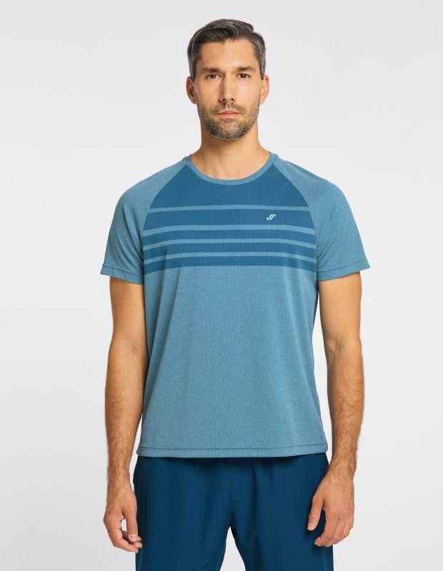 Joy Sportswear T-Shirt TINO Sportives Shirt mit Streifenprint Limitierter Zeitrabatt