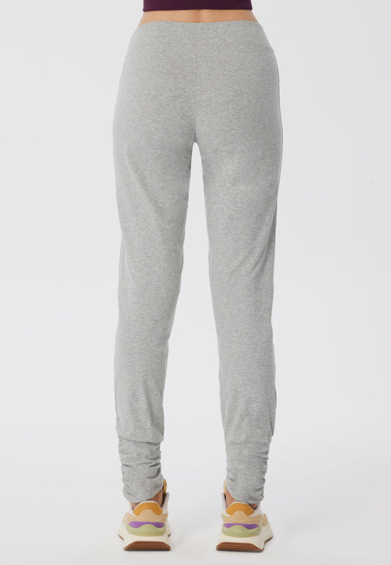 Leela Cotton 4415G | Damen Yogahose stretch - Hellgrau Speichern exportieren