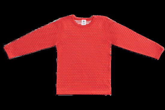 Leela Cotton 2650RW | Baby Wendelangarmshirt - Hibiskus-Naturweiss Angebote