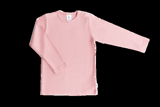 Leela Cotton 2060 VR | Baby Basic Langarmshirt - Altrosa Fabrik Onlineshop