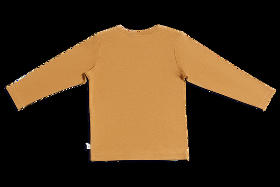 Leela Cotton 2060 IN | Baby Basic Langarmshirt - Ingwer Fabrikpreis