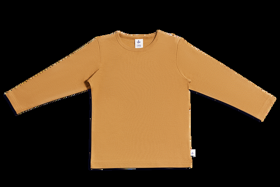 Leela Cotton 2060 IN | Baby Basic Langarmshirt - Ingwer Fabrikpreis