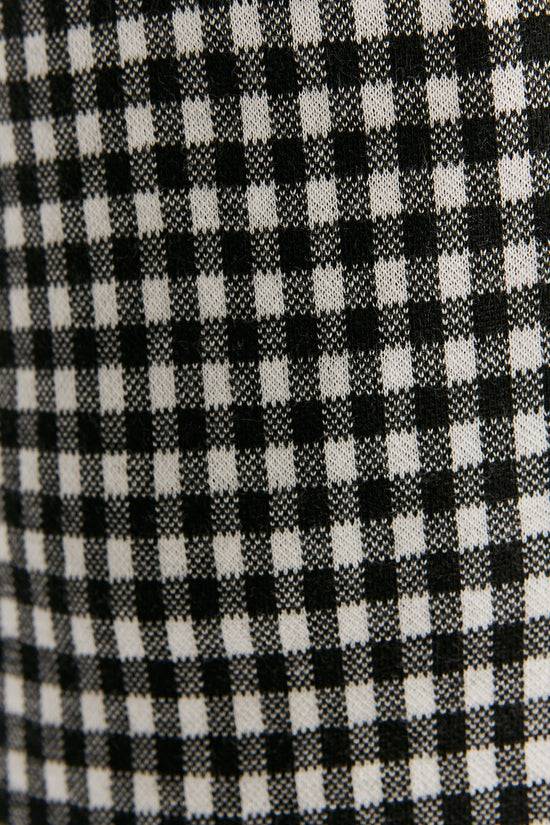 Leela Cotton 2455-01 | Herren Homewear Hose kariert - Schwarz/Grau/Natur Rabatt