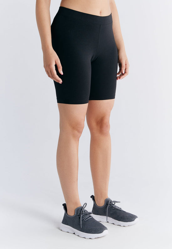 Leela Cotton 1417-021 | Radlerhose - Schwarz Vatertagsangebot