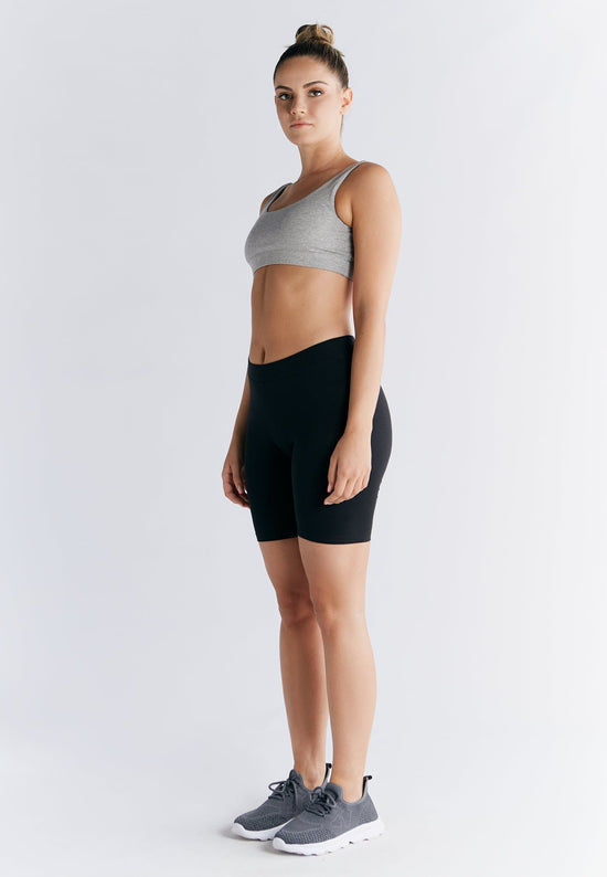 Leela Cotton 1417-021 | Radlerhose - Schwarz Vatertagsangebot