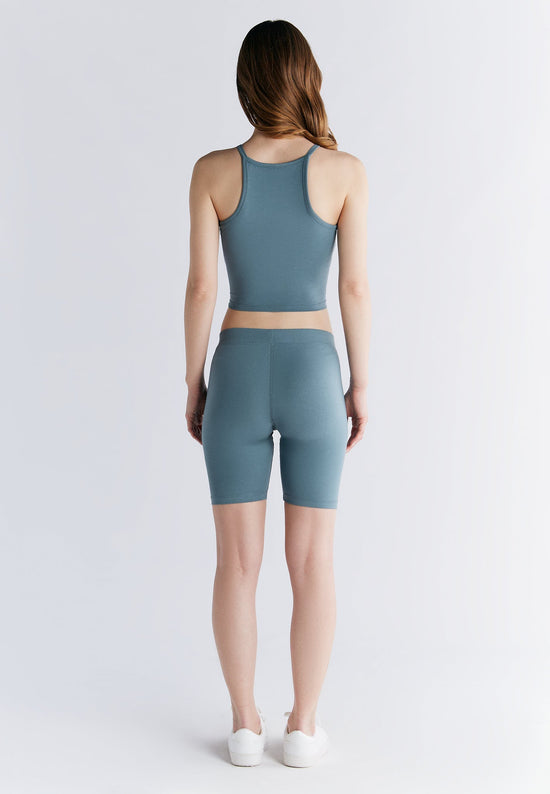 Leela Cotton 1417-066 | Radlerhose - Gobelin Blau Valentinstagsangebot