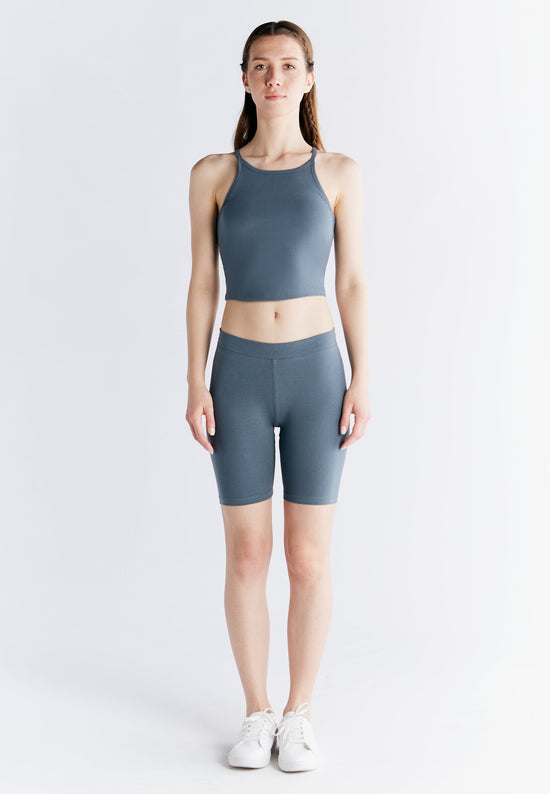 Leela Cotton 1417-068 | Radlerhose - Dunklerschiefer Lagerräumung