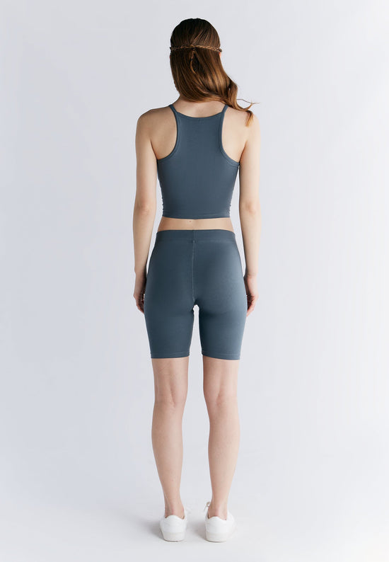 Leela Cotton 1417-068 | Radlerhose - Dunklerschiefer Lagerräumung