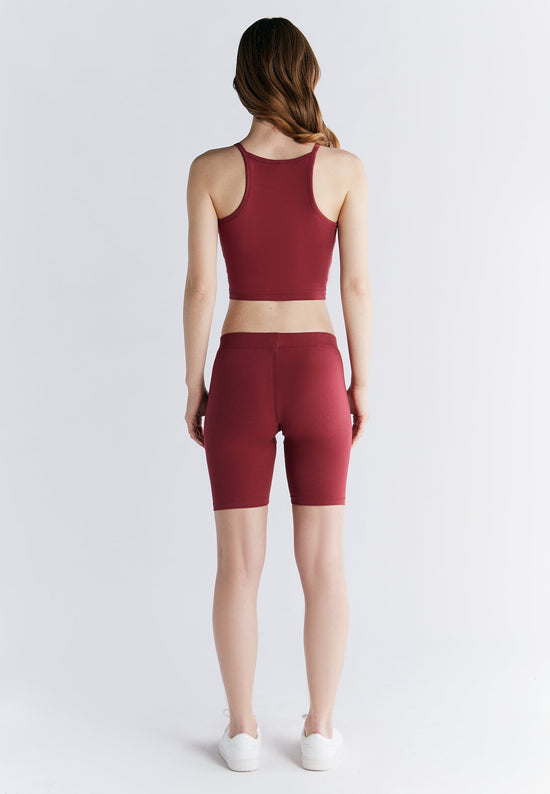 Leela Cotton 1417-069 | Radlerhose - Rosarot Heißer Verkauf