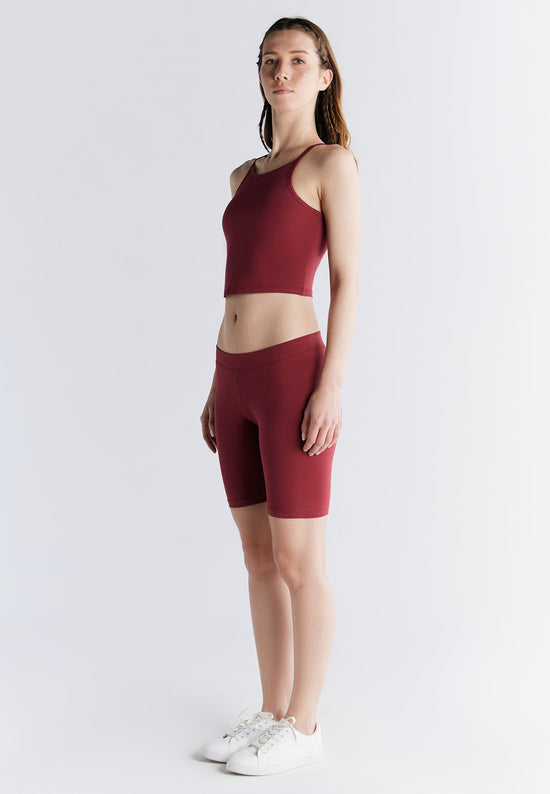 Leela Cotton 1417-069 | Radlerhose - Rosarot Heißer Verkauf
