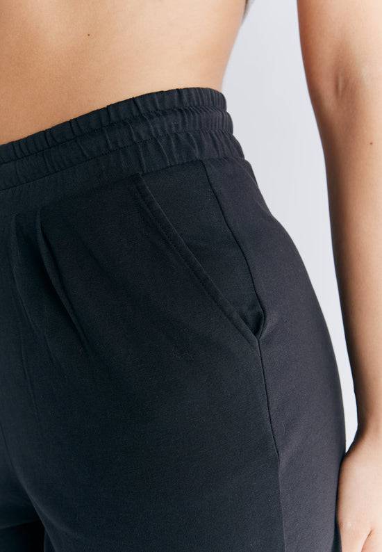 Leela Cotton 1440-021 | Pyjama-Shorts - Schwarz Top Angebot
