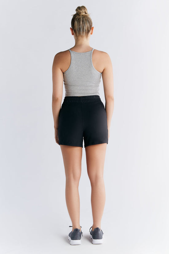 Leela Cotton 1217-047 | Crop-Top - Grau Neueste Stile