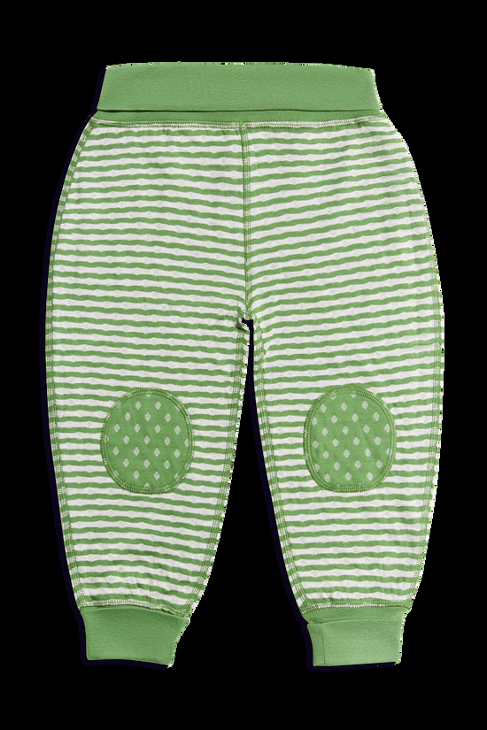 Leela Cotton 2299 | Baby Wendehose - Waldgrün-Beige-Melange Riesige Rabatte