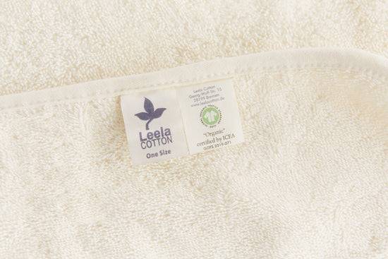 Leela Cotton 2500-01 | Baby Badehandtuch - Natur Fabrikverkauf