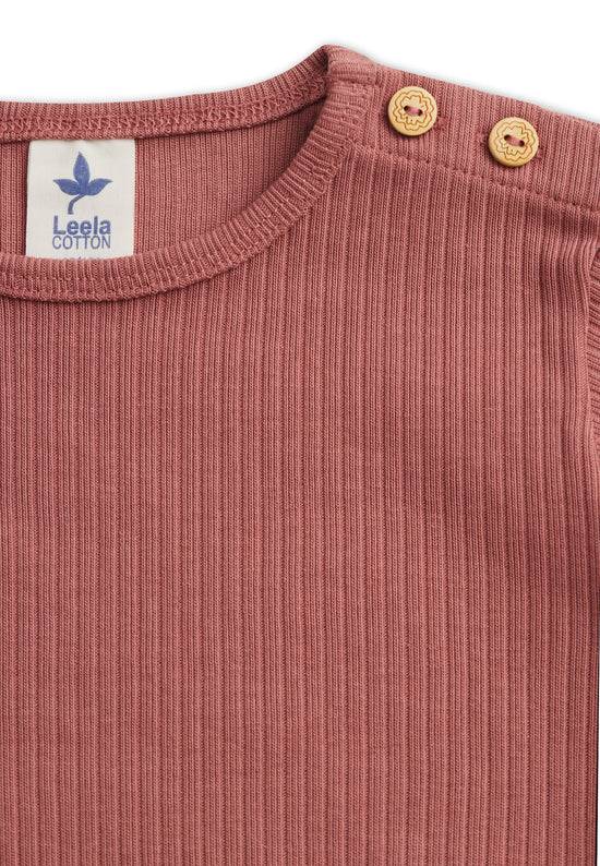 Leela Cotton 2068 WR | Ripp-Shirts - Dunkel Mauve Flash Sale