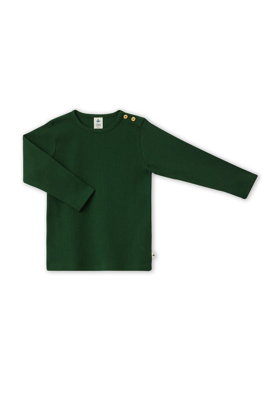 Leela Cotton 2068 TL | Ripp-Shirts - Tannennadel Begrenztes Angebot