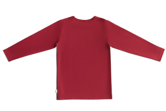 Leela Cotton 2060 RR | Baby Basic Langarmshirt - Rosarot Black Friday