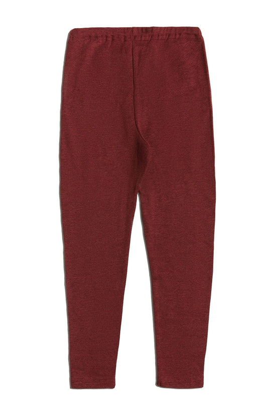 Leela Cotton 2051 KT | Baby Leggings - Kaffee/Rostrot Weihnachtsangebot