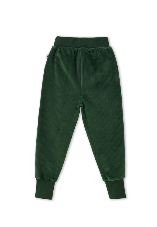 Leela Cotton 2172 TL | Kinder Cordhose schmaler Bund - Tannennadel Blitzangebot
