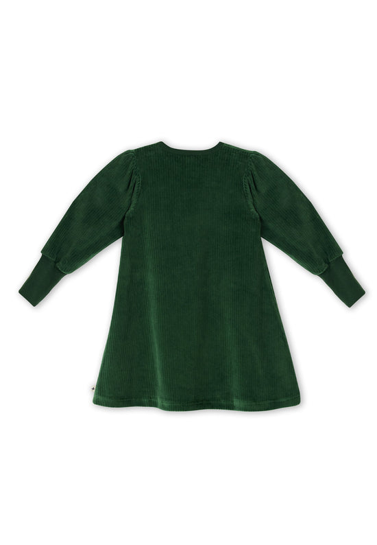 Leela Cotton 2624 TL | Cordkleid - Tannennadel Neuheiten