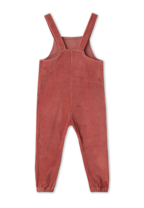 Leela Cotton 2444 WR | Latzhose - Dunkel Mauve Räumungsverkauf