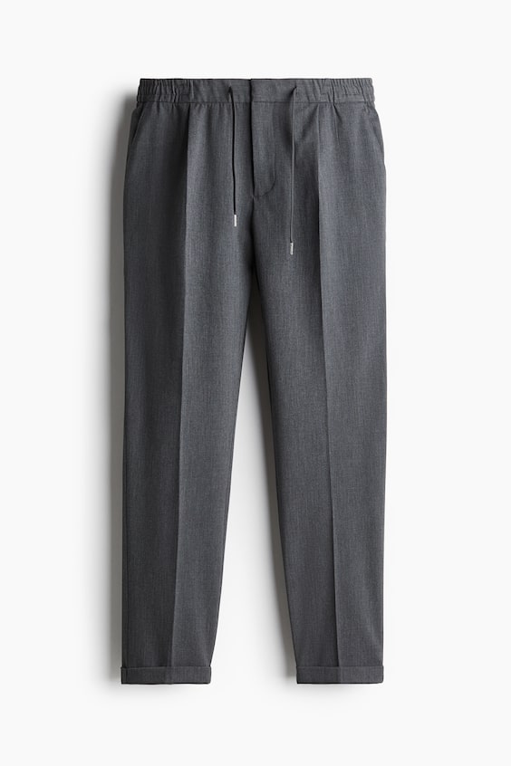 HM Hose mit Bügelfalten in Slim Fit Online