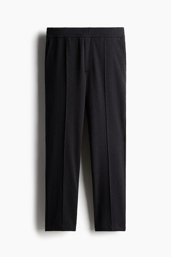 HM Strukturierte Hose im Slim Fit Auslauf