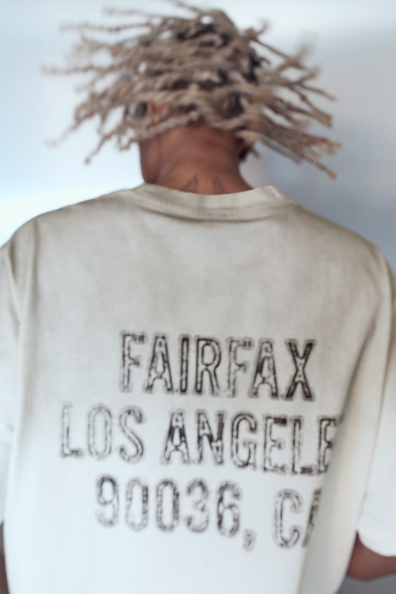 HM Bedrucktes T-Shirt in Oversized Fit Angebote