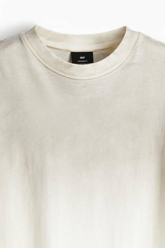 HM Bedrucktes T-Shirt in Oversized Fit Angebote