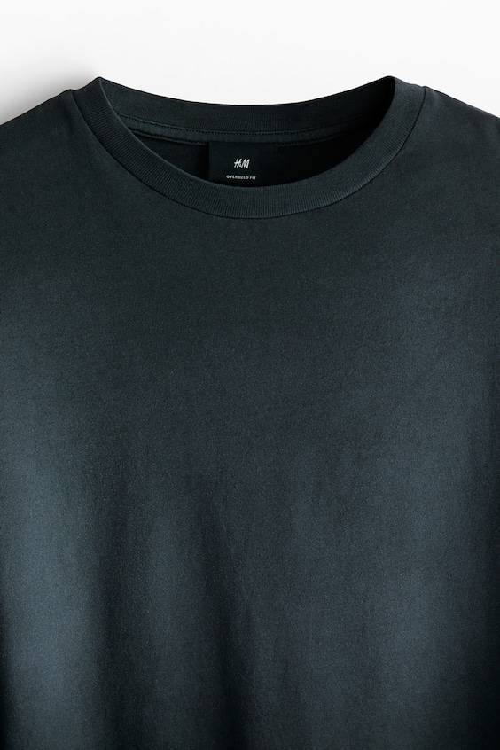 HM Doppellagiges T-Shirt in Oversized Fit Hotsell