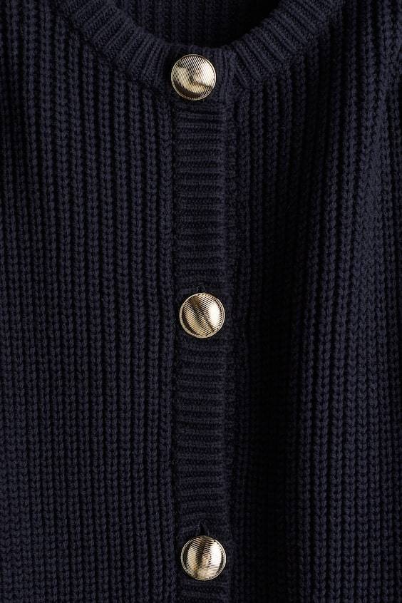 HM Cardigan in Rippstrick Preisnachlass