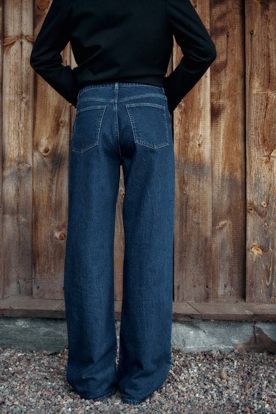 HM Wide High Jeans Black Friday