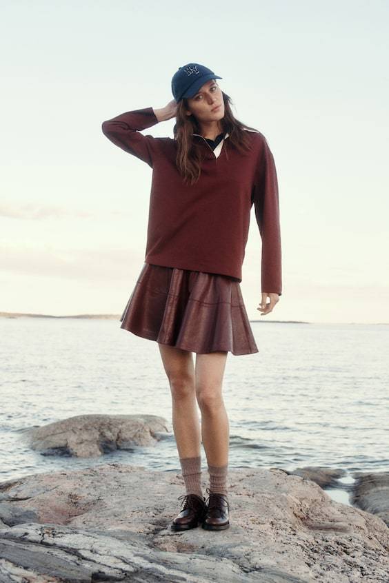 HM Poloshirt in Loose Fit Lagerräumung