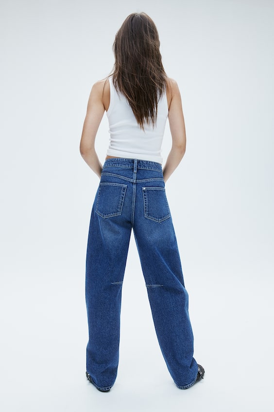 HM Super Barrel Regular Jeans Zeitlich begrenztes Angebot