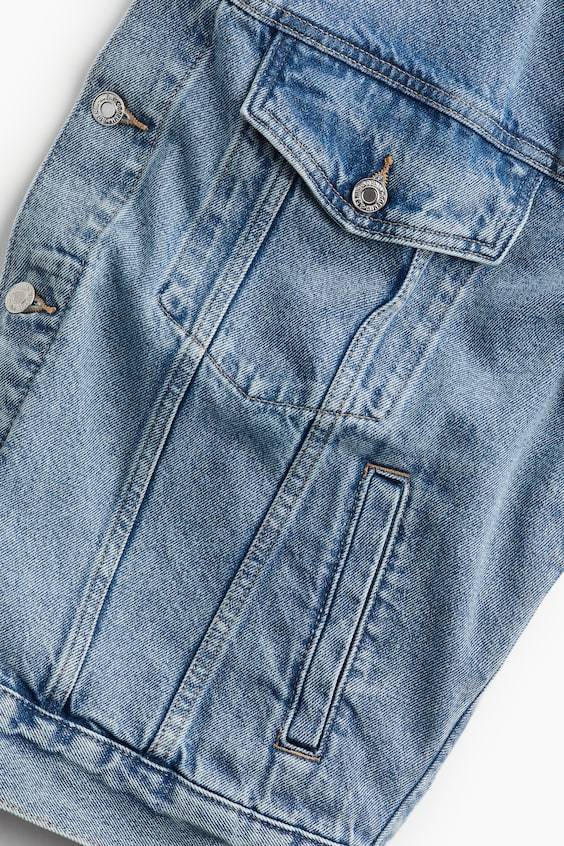 HM Oversized denim jacket Exklusive Angebote