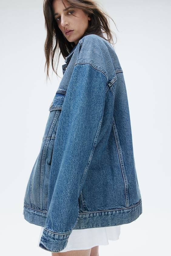 HM Oversized Jeansjacke Bestseller