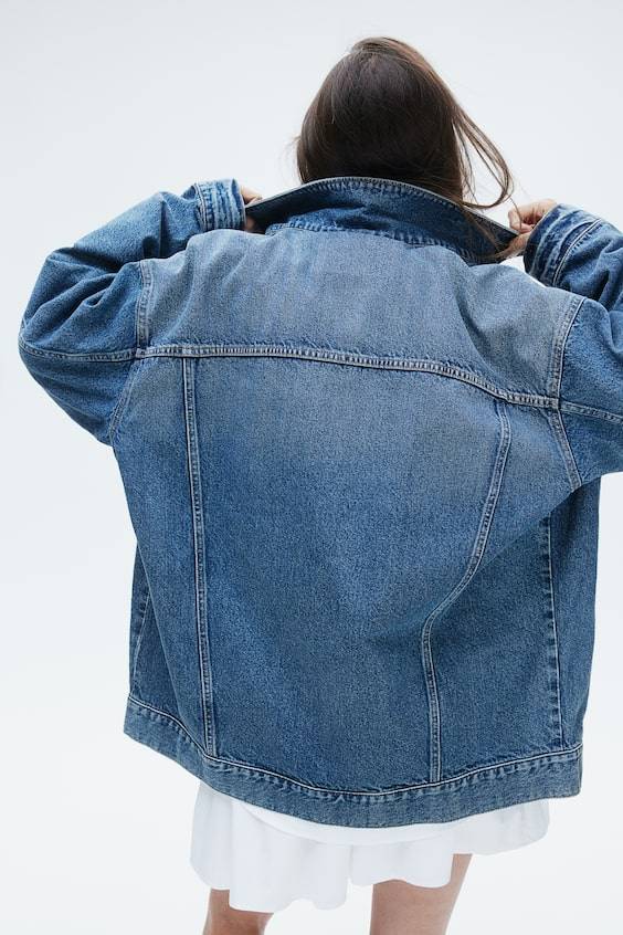 HM Oversized Jeansjacke Bestseller