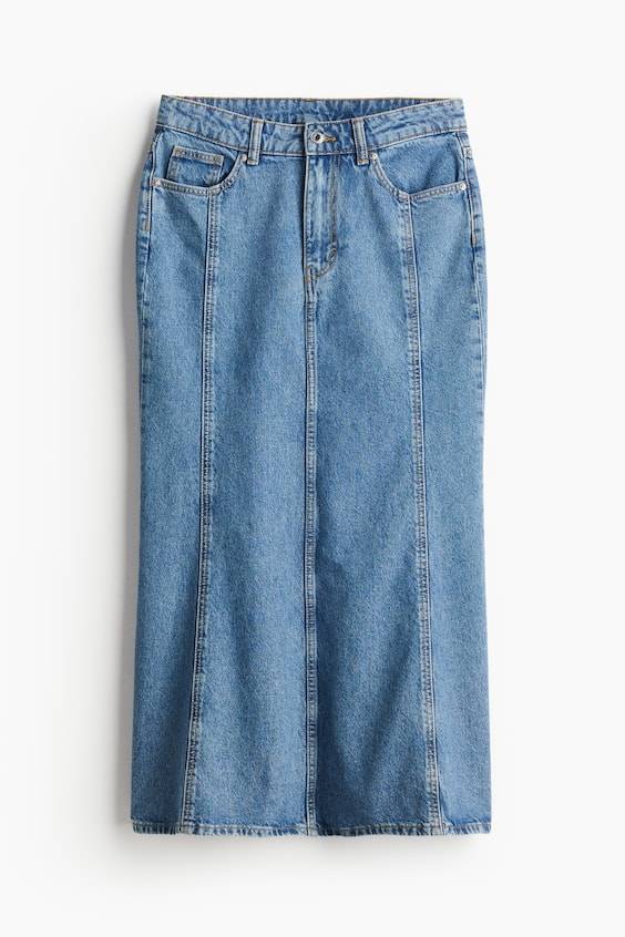 HM Ausgestellter Denimrock Saisonale Angebote
