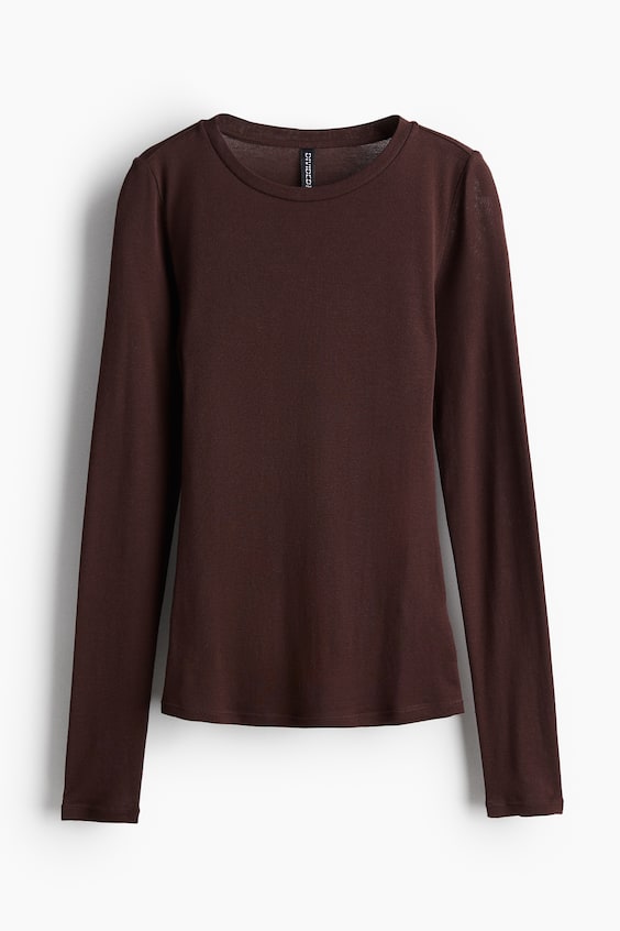 HM Langarmshirt aus Jersey Räumungsverkauf