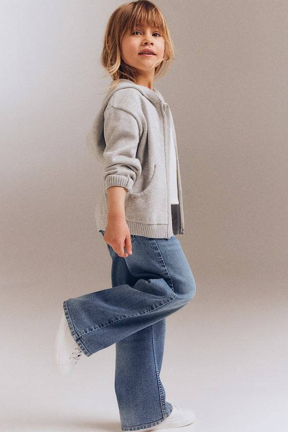 HM Superstretch Wide Leg Jeans Outlet