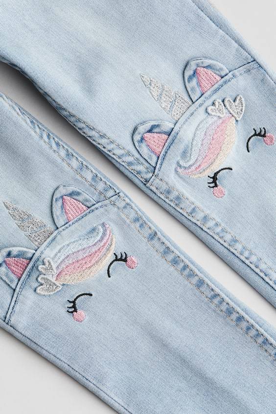 HM Denimjeggings Kostenloser Versand