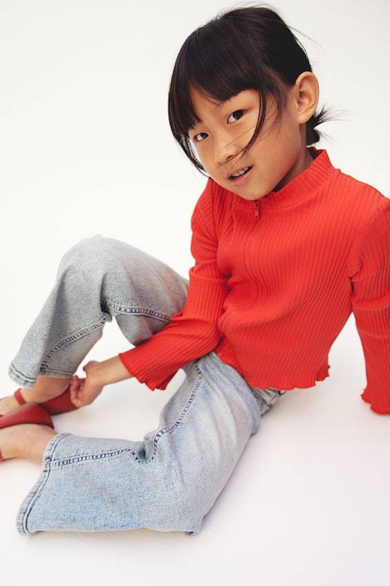 HM Superstretch Wide Leg Jeans Günstig kaufen