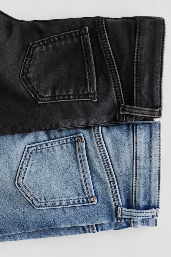 HM 2er-Pack Supersoft Skinny Fit Jeans Black Friday