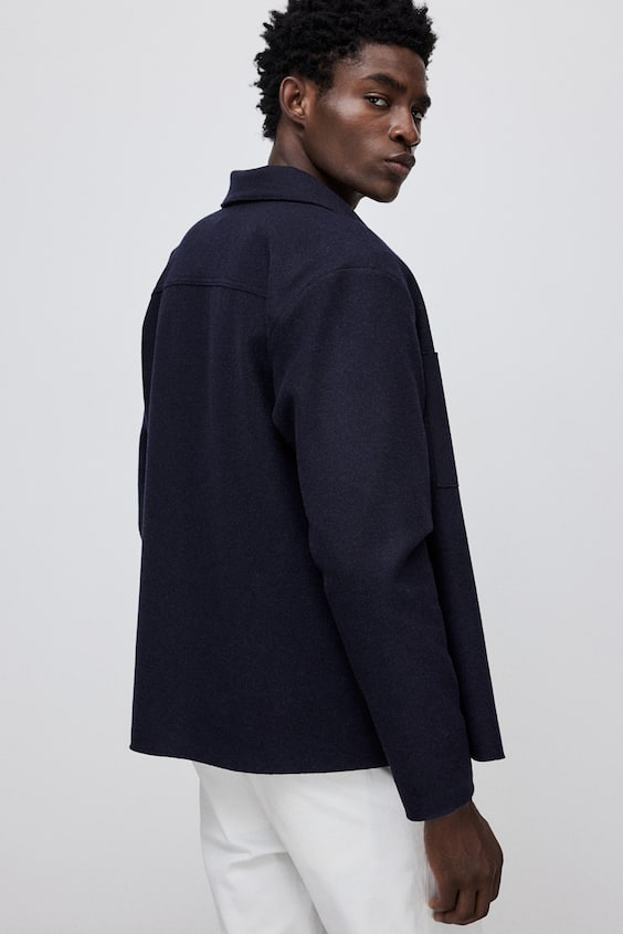 HM Overshirt aus Wollmix Regular Fit Heißer Verkauf