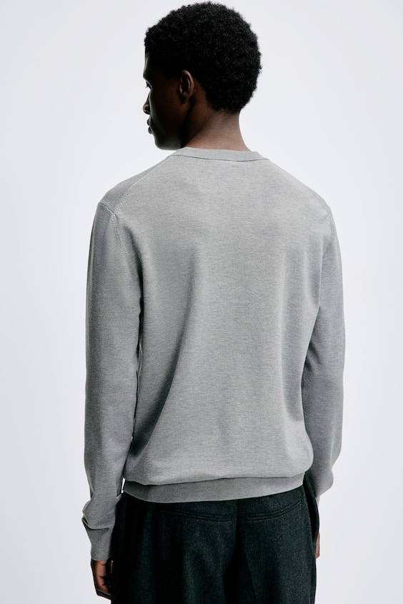 HM Feinstrickpullover Slim Fit VIP-Rabatte