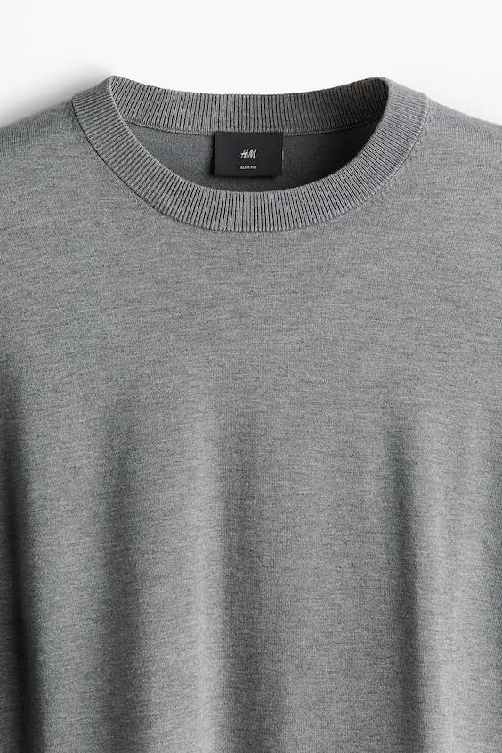 HM Feinstrickpullover Slim Fit VIP-Rabatte