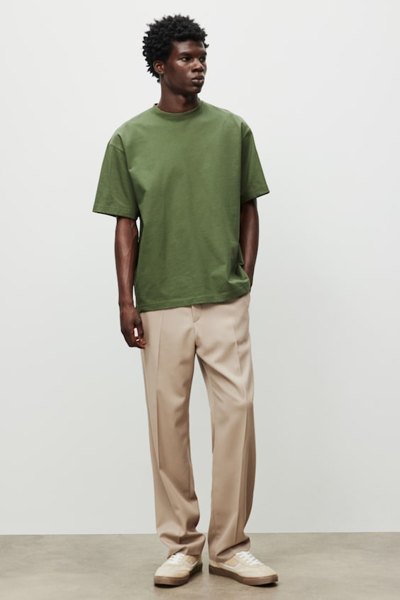 HM T-Shirt in Loose Fit Kostenlose Rückgabe